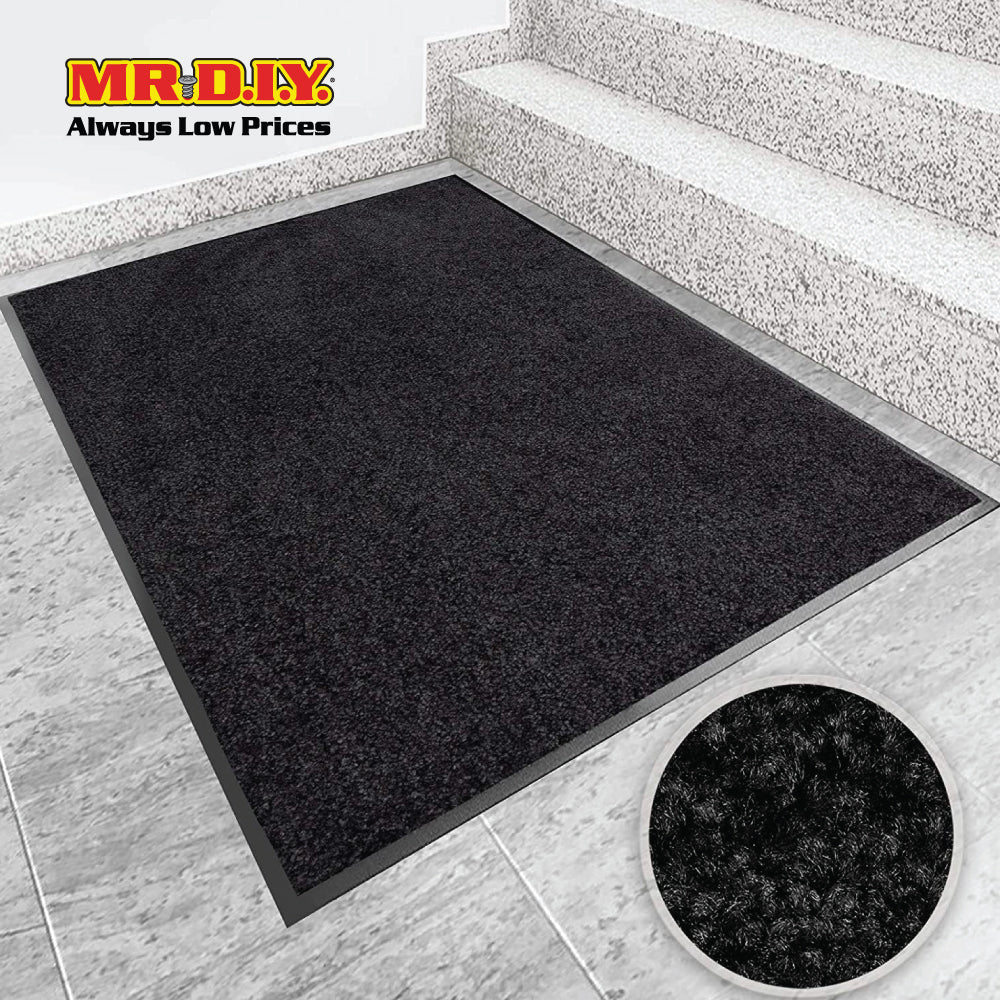 (MR.DIY) Black Floor Mat (40cm x 60cm) - Image 4