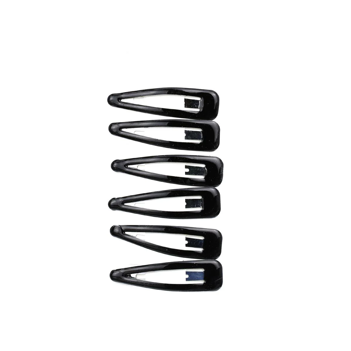 (MR.DIY) Black Metal Hair Clips (6 pcs) - Image 2