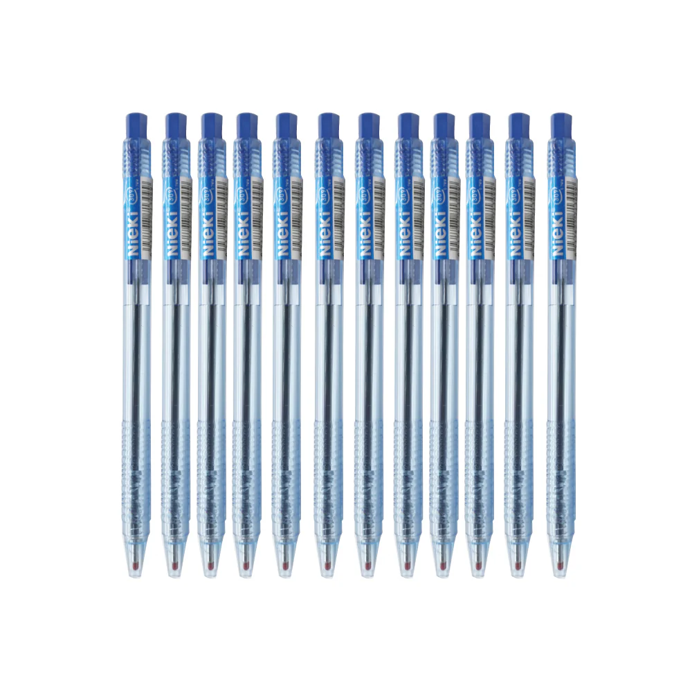 (MR.DIY) Blue Ball Pen 0.7mm (12 pieces) - Image 4