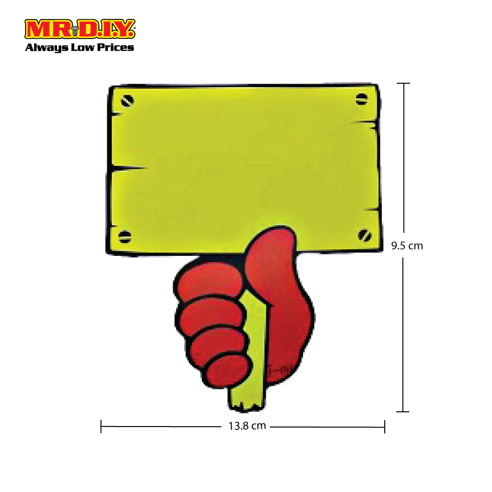 (MR.DIY) Board Pop Price Tags Large F-012 (12pcs) - Image 3