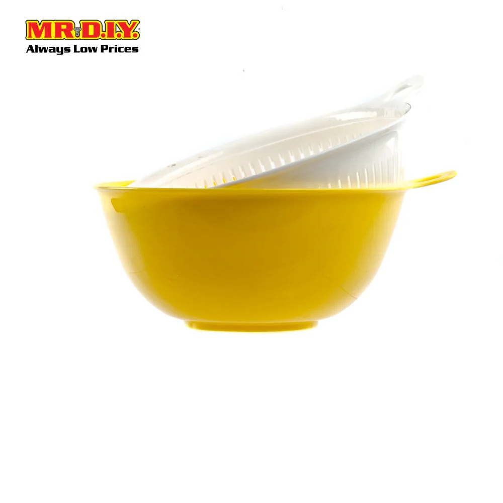 (MR.DIY) Bowl and Colander Set (23cm X 10cm) - Image 5