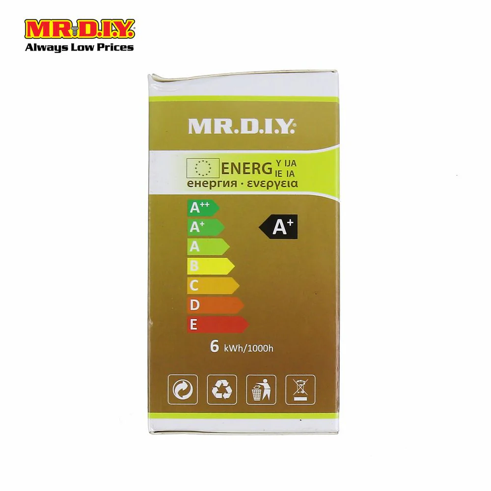 (MR.DIY) Brilliant LED Bulb Warm White 6W - Image 3