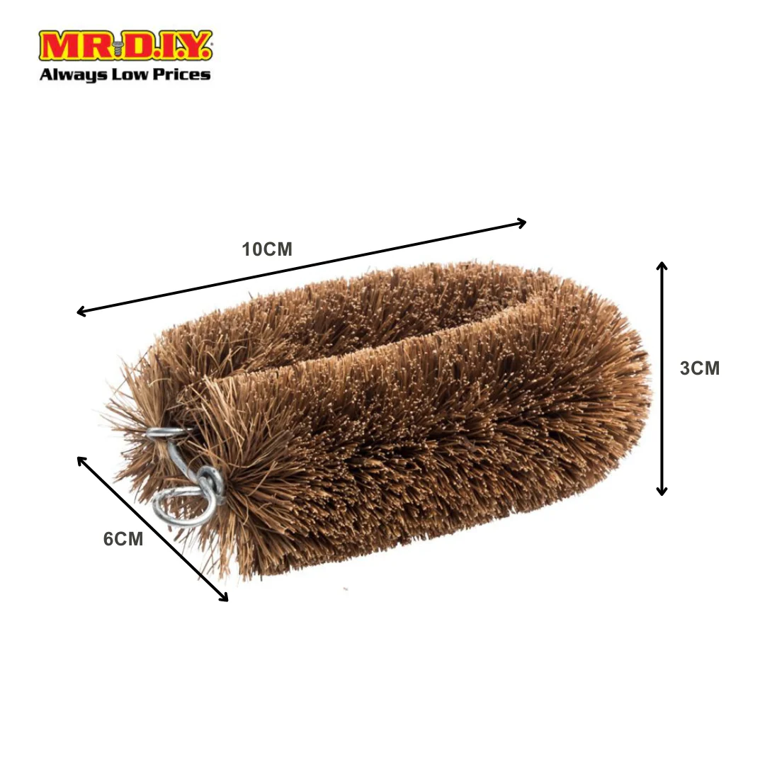 (MR.DIY) Multi-Purpose Coconut Fibers Abalone Brush Brown (10 x 6cm) - Image 5