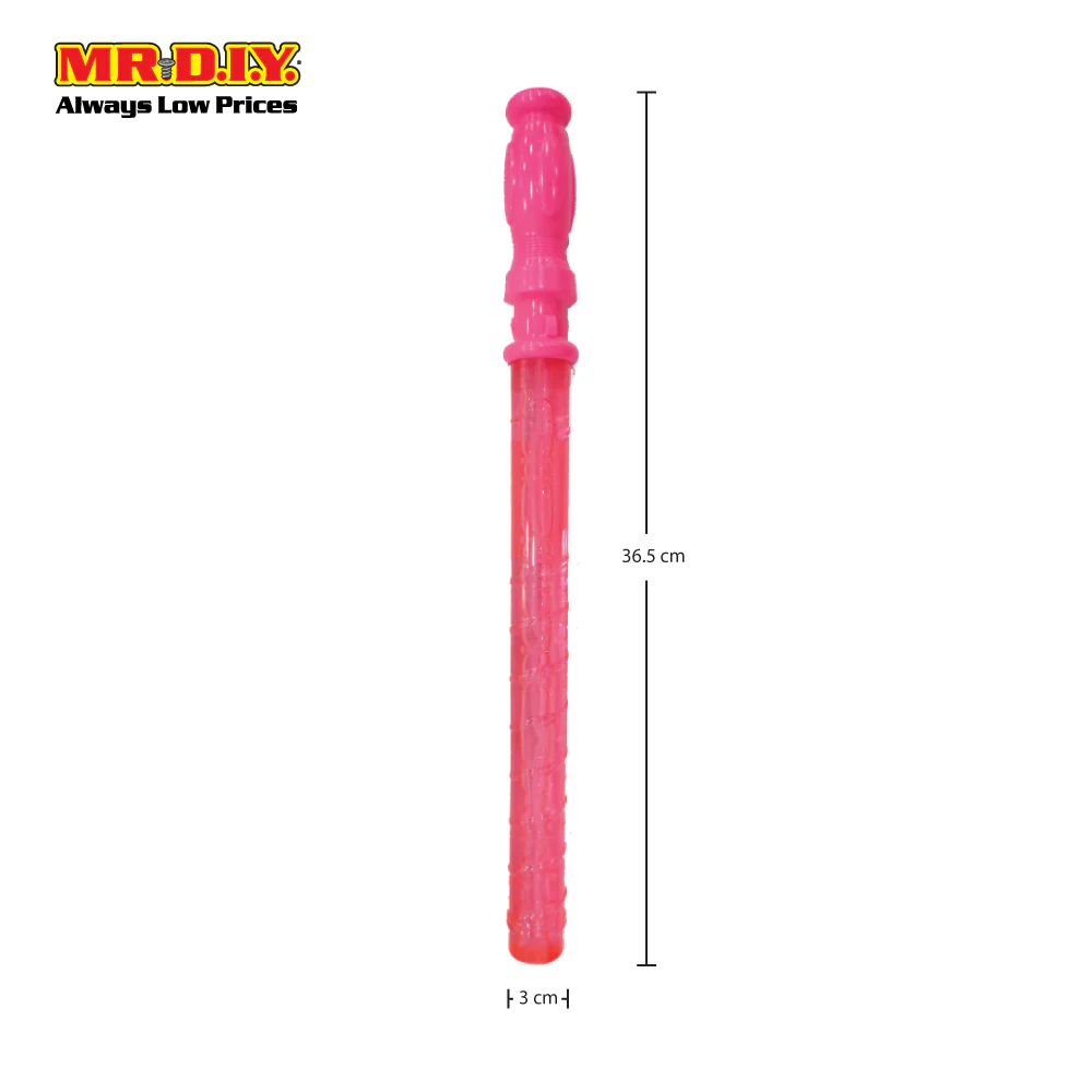(MR.DIY) Bubble Blowing Stick Pink (1pc) - Image 3