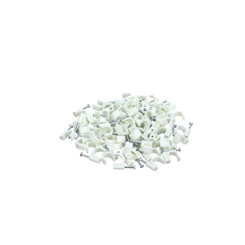 (MR.DIY) Cable Clip 8mm ( 100 pcs ) - Image 2
