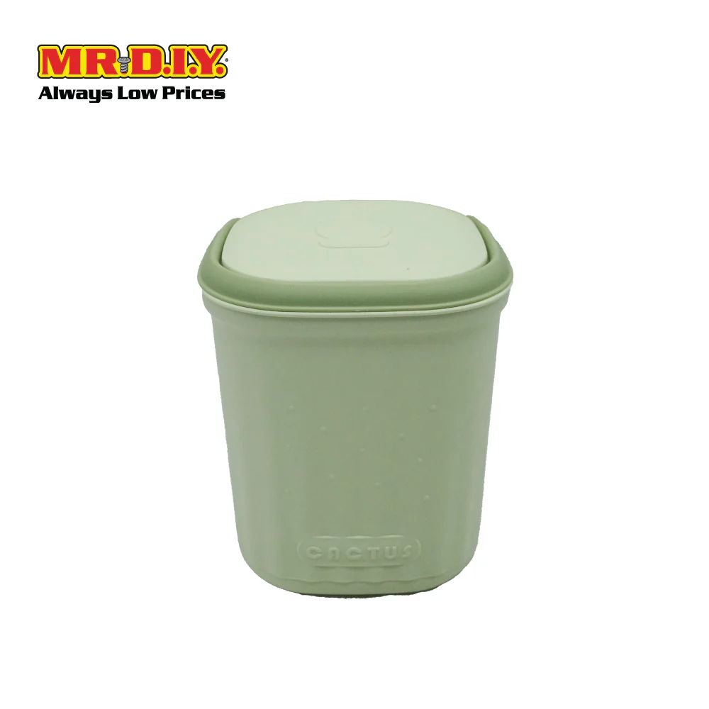 (MR.DIY) Cactus Desktop Dustbin (14cm x 14cm x 16cm) - Image 4