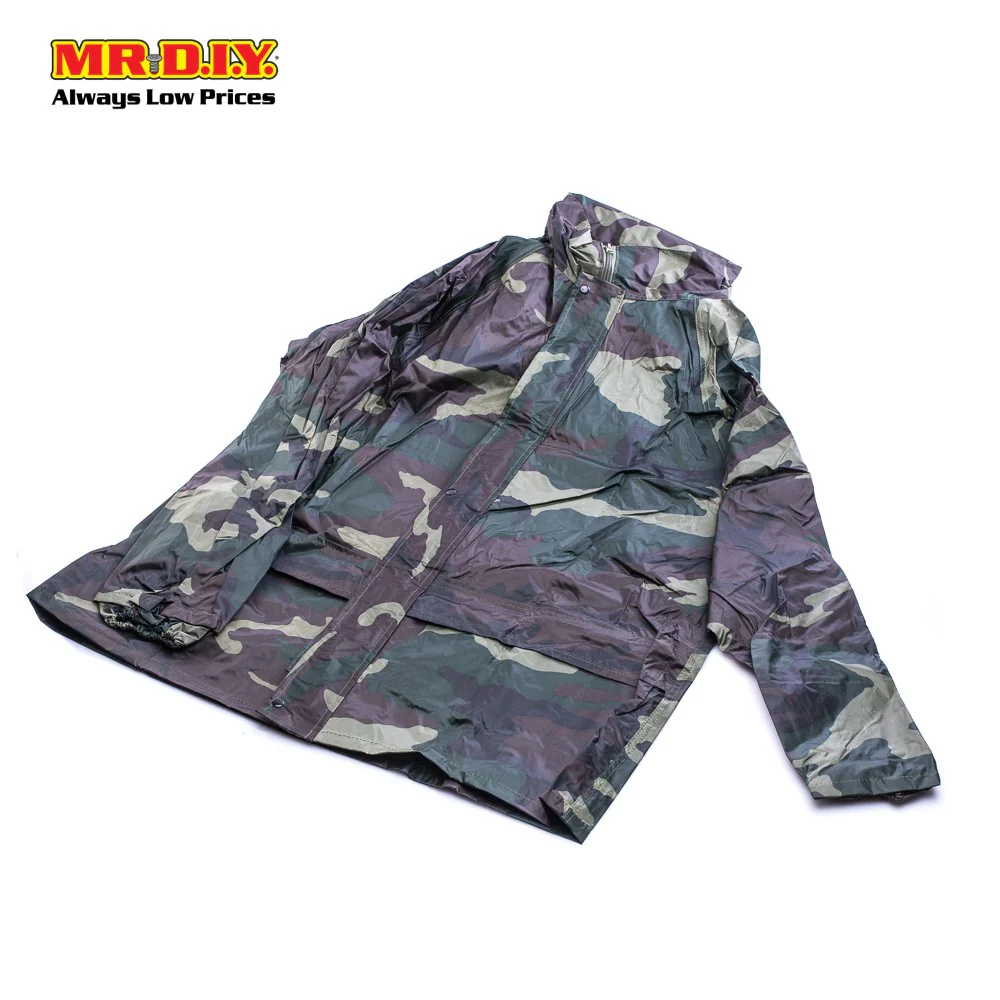 (MR.DIY) Camouflage Raincoat - Image 3