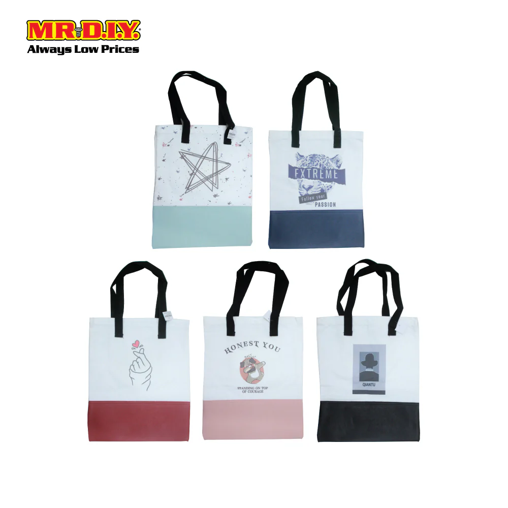 (MR.DIY) Canvas Shopping Bag - Image 2