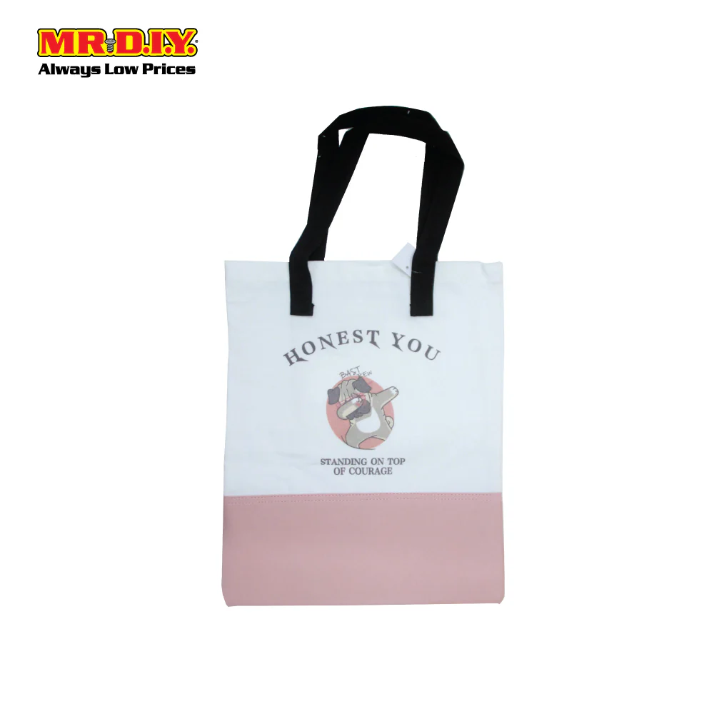 (MR.DIY) Canvas Shopping Bag - Image 5