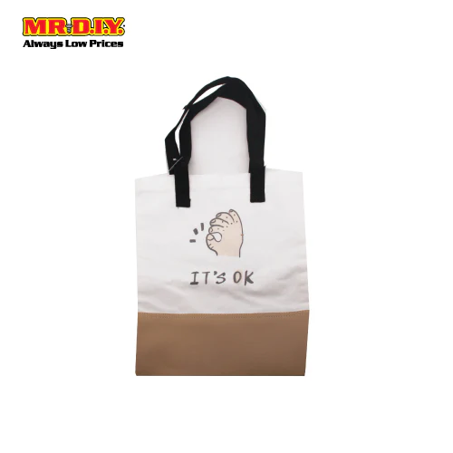 (MR.DIY) Canvas Shopping Bag - Image 6