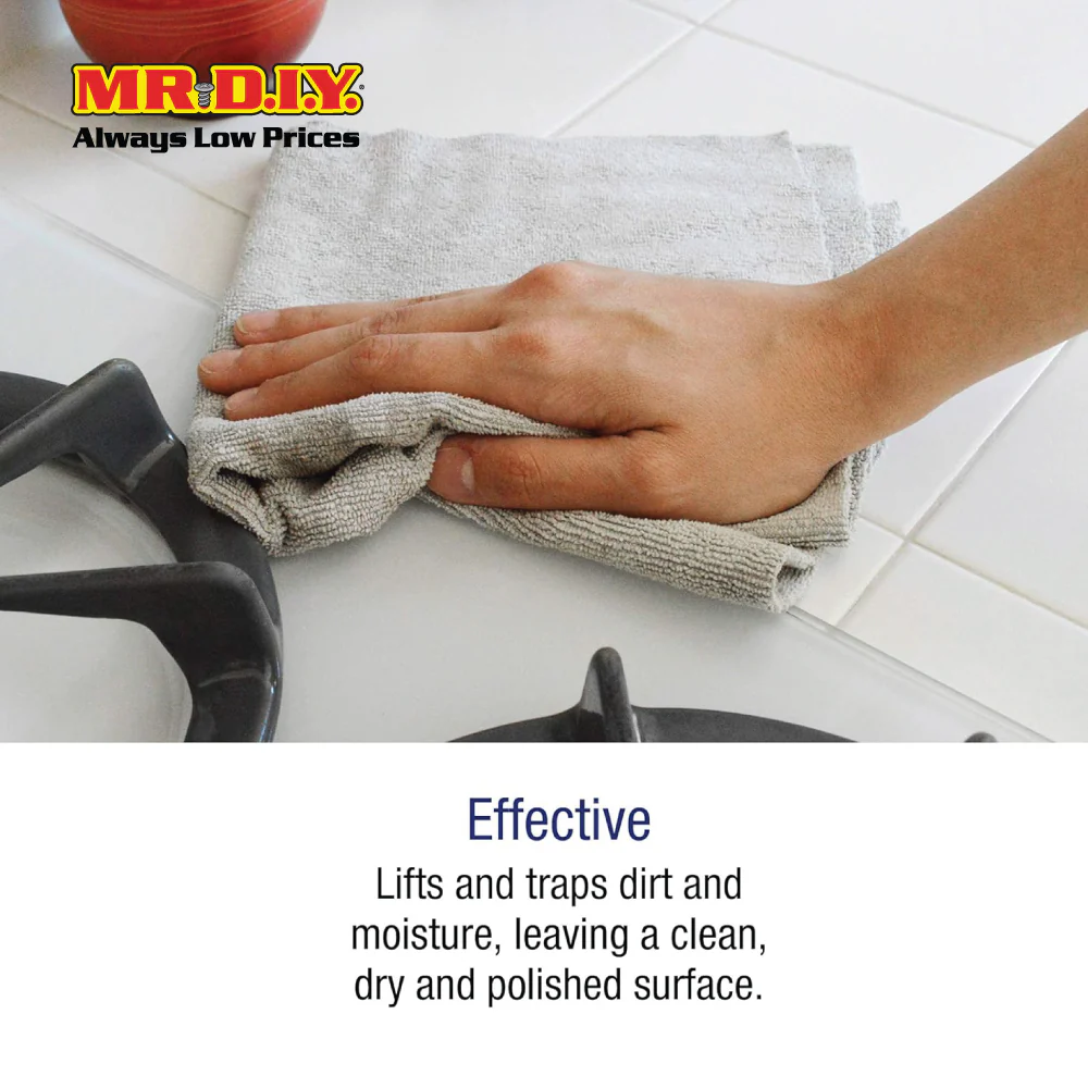 (MR.DIY) Car Microfiber Cloth C2829 (30x40cm) - Image 2