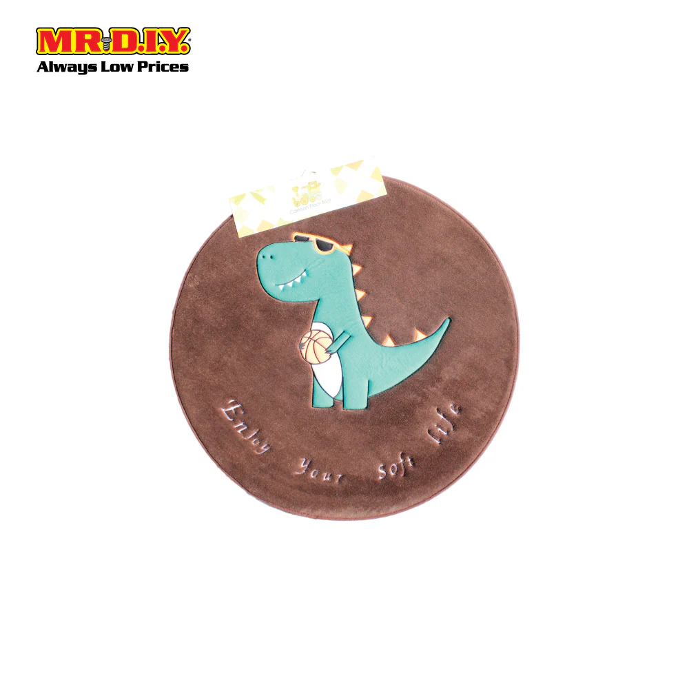 (MR.DIY) Circular Cartoon Floor Mat - Image 7