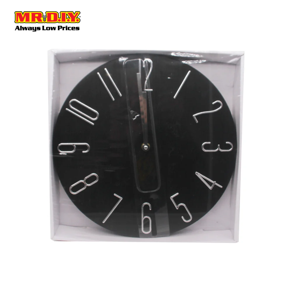 (MR.DIY) Circular Minimalistic Wall Clock WSH-0440-12 - Image 7