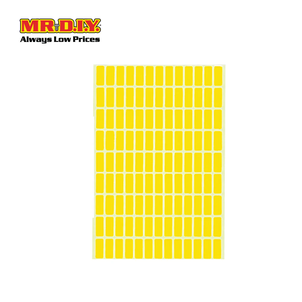 (MR.DIY) Colour Label Sticker (8x20mm) (10 pieces) - Image 3