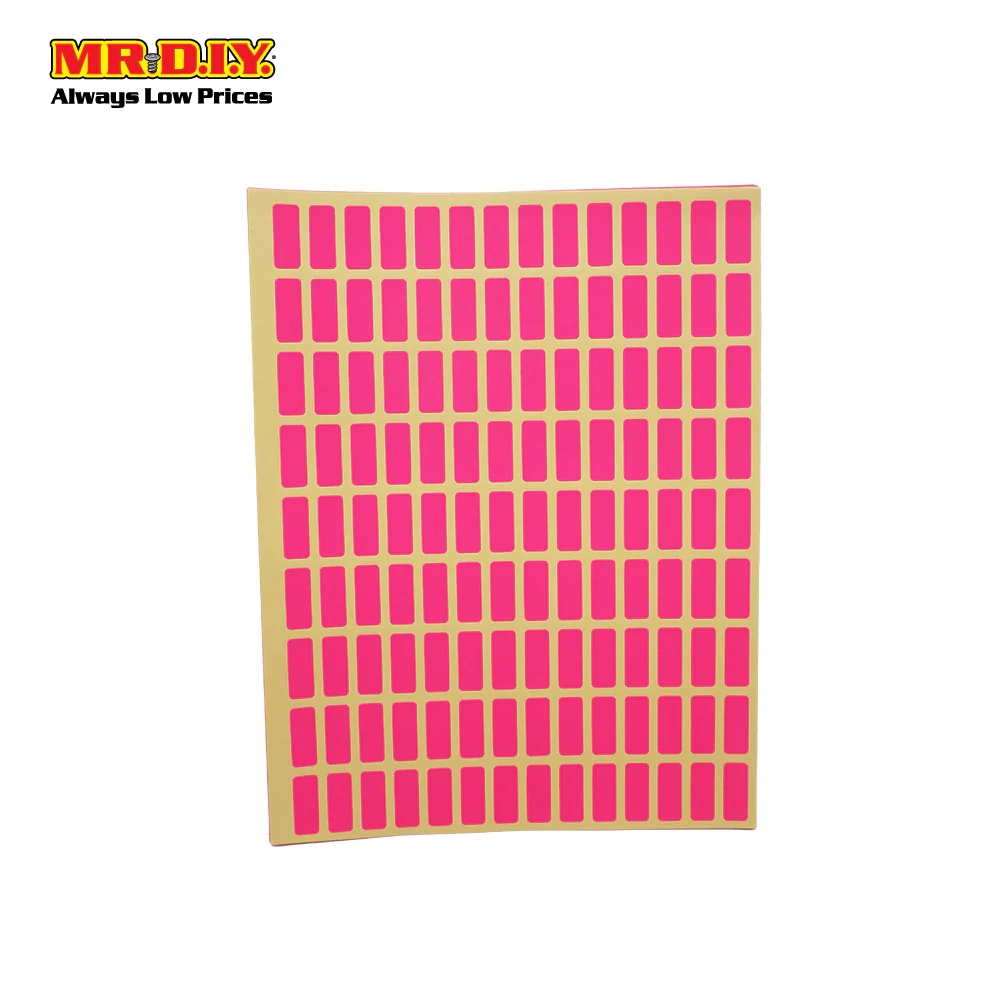 (MR.DIY) Colour Label Sticker (8x20mm) (10 pieces) - Image 5