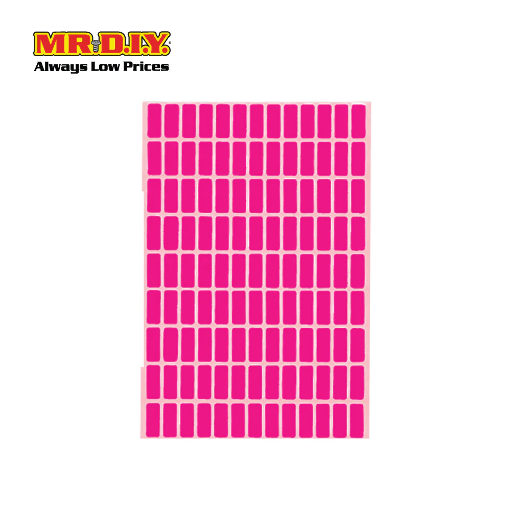 (MR.DIY) Colour Label Sticker (8x20mm) (10 pieces) - Image 6