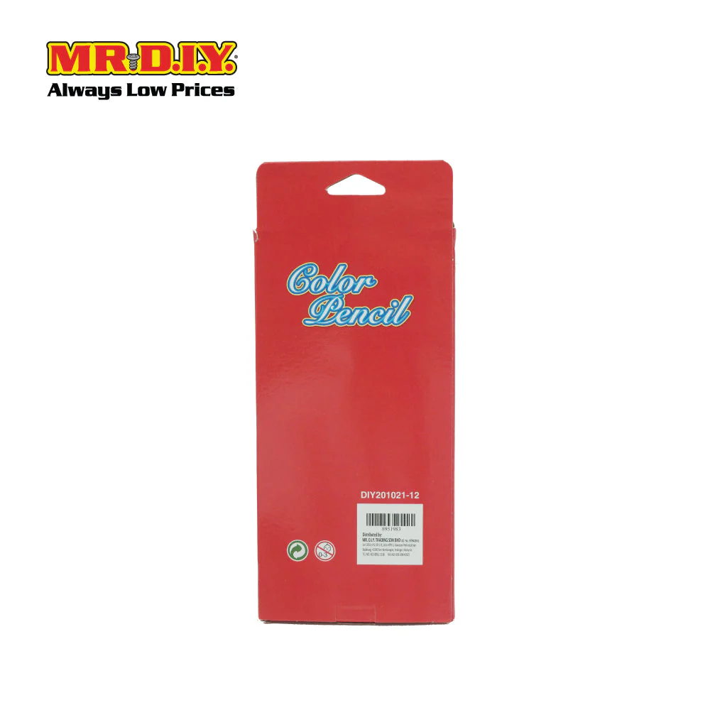 (MR.DIY) Colour Pencil Set (12 pcs) - Image 2