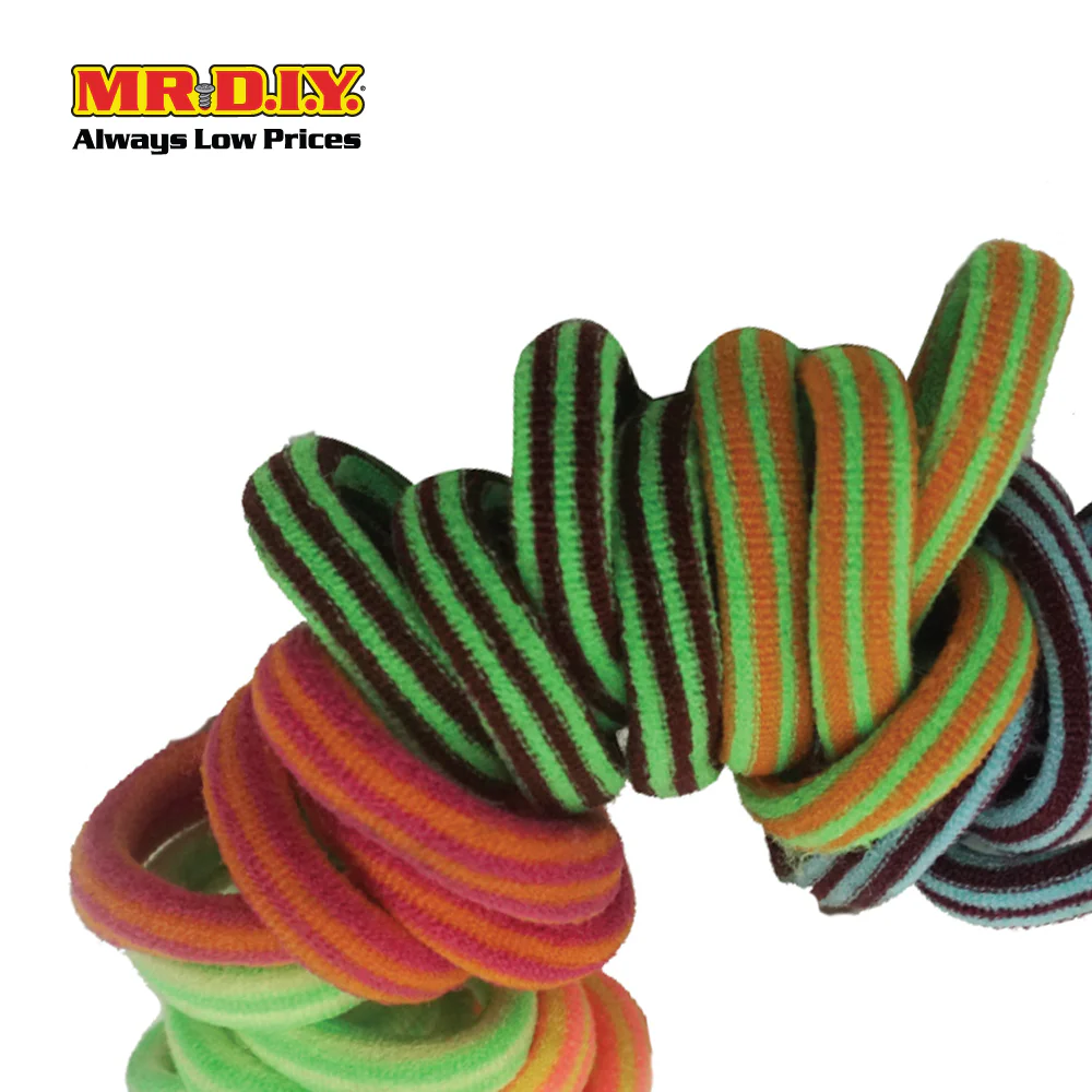 (MR.DIY) Colourful Elastic Hair Ties (24pcs) - Image 2
