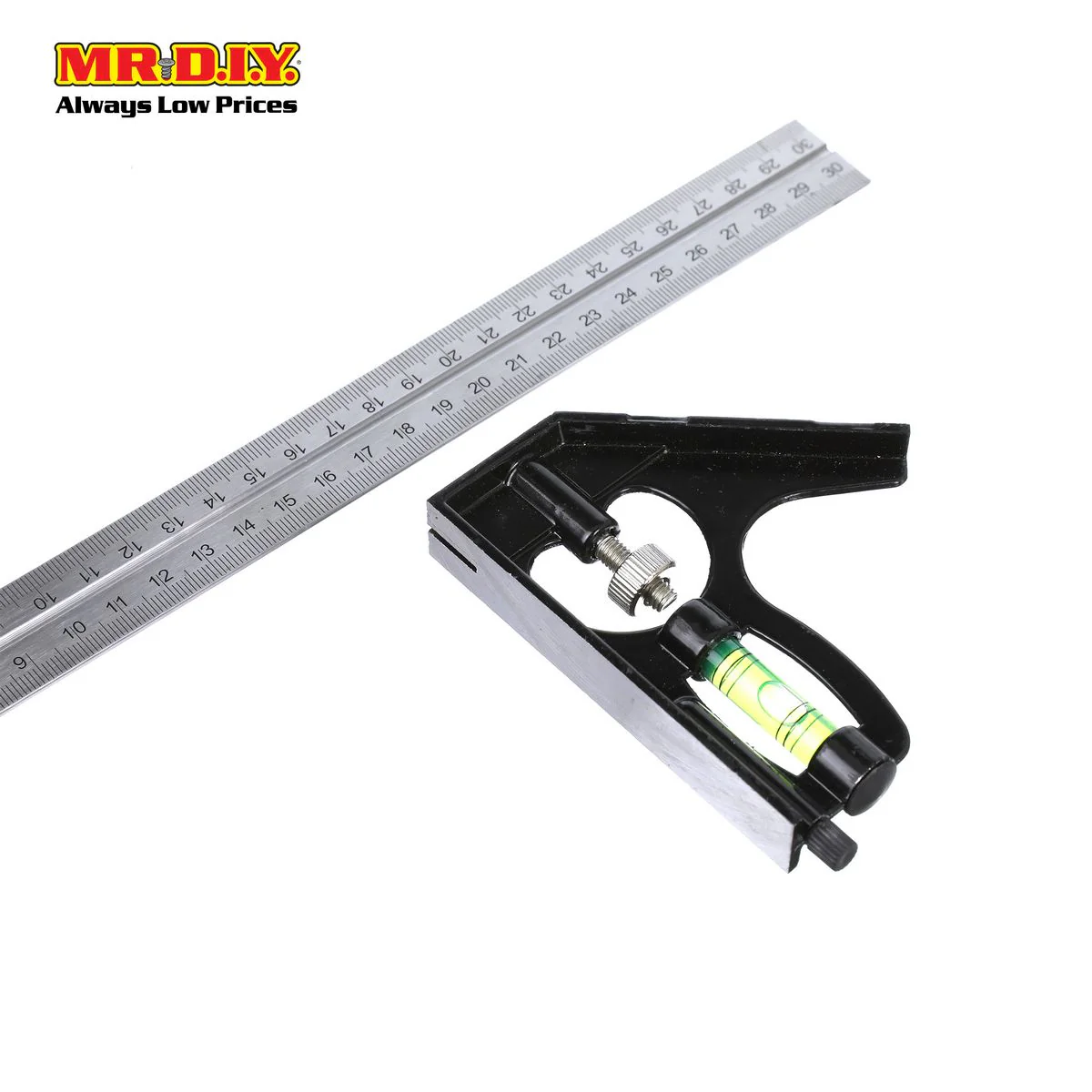 (MR.DIY) Combination Try Square Set Right Angle Ruler (12") - Image 2