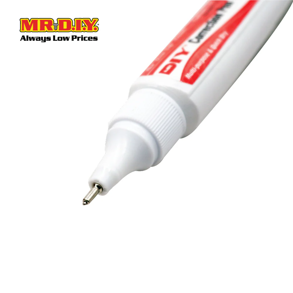 (MR.DIY) Multi-Purpose Quick Dry Liquid Paper Correction Pen (7ml) - Image 3