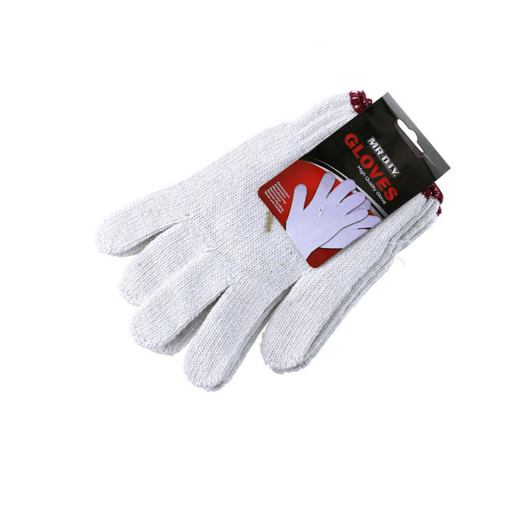 (MR.DIY) Cotton Gloves 700G (2 Pairs) - Image 3