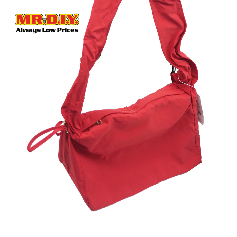 (MR. DIY) Crossbody Shoulder Bag - RED - Image 5