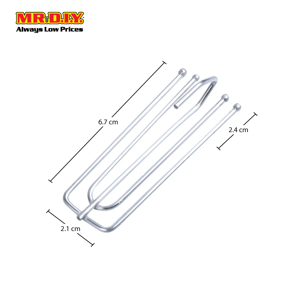 (MR.DIY) Curtain Metal Hook (15pcs) - Image 3