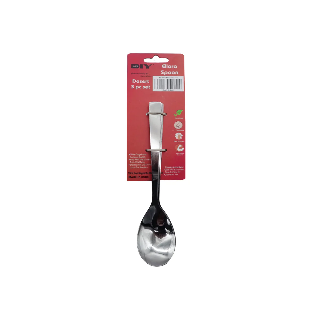 (MR.DIY) Dessert Spoon (3 pcs) - Image 2