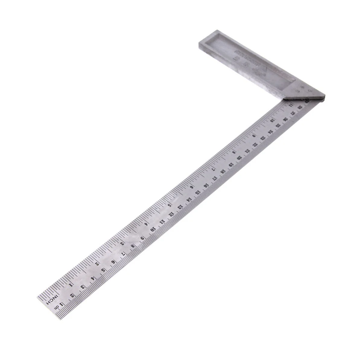 (MR.DIY) DIAMOND L-Shaped Metal Ruler 300mm - Image 4