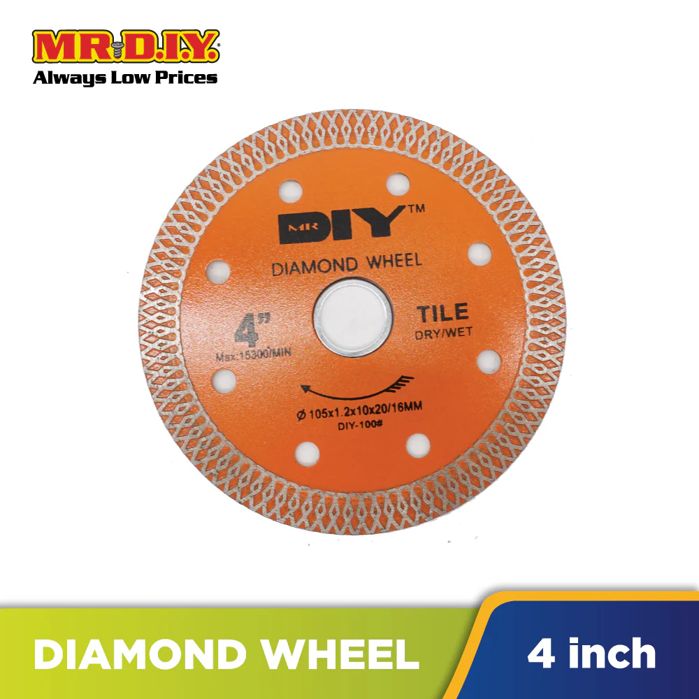 (MR.DIY) Diamond Wheel (4 inch) - Image 2