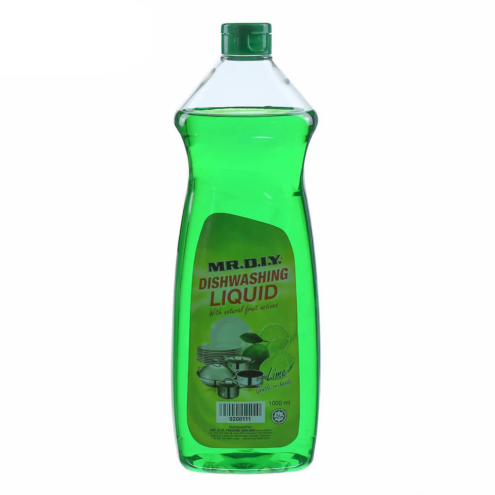 (MR.DIY) Dishwashing Liquid Lime (1L) - Image 4
