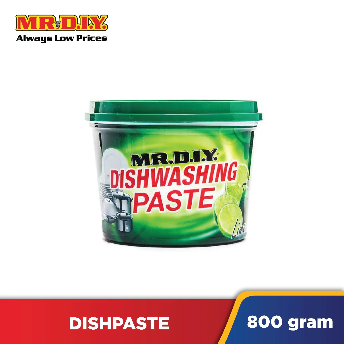 (MR.DIY) Dishwashing Paste Lime (800g) - Image 4