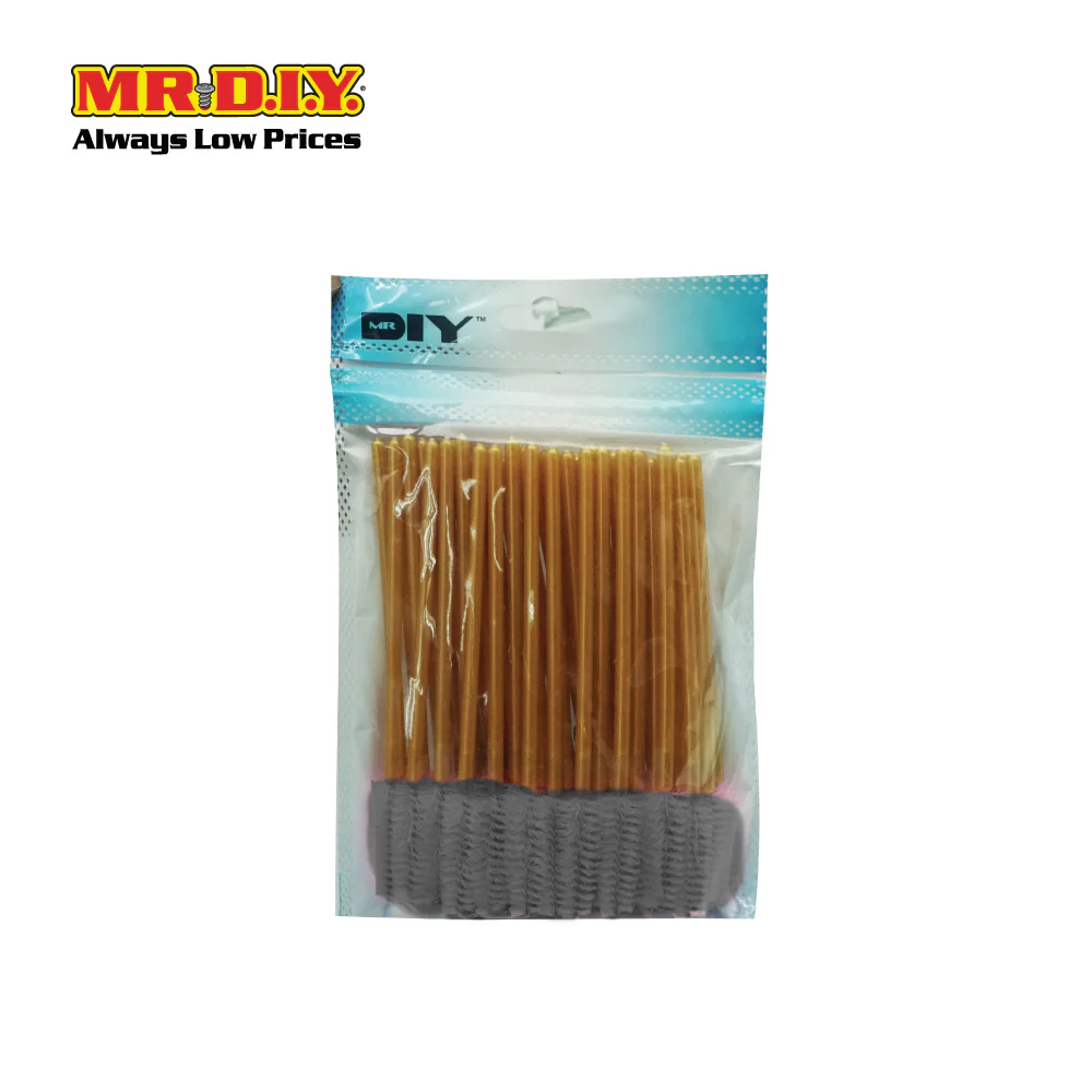 (MR.DIY) Disposable Eyebrow Eyelash Mascara Spoolie Brush (50pcs) - Image 10