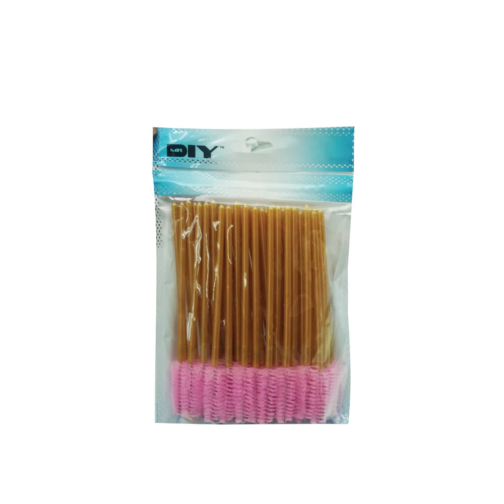 (MR.DIY) Disposable Eyebrow Eyelash Mascara Spoolie Brush (50pcs) - Image 4