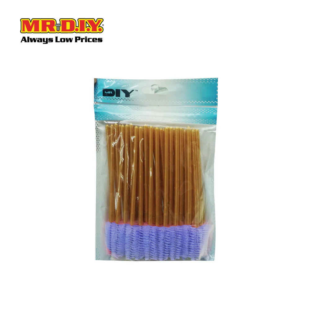 (MR.DIY) Disposable Eyebrow Eyelash Mascara Spoolie Brush (50pcs) - Image 9