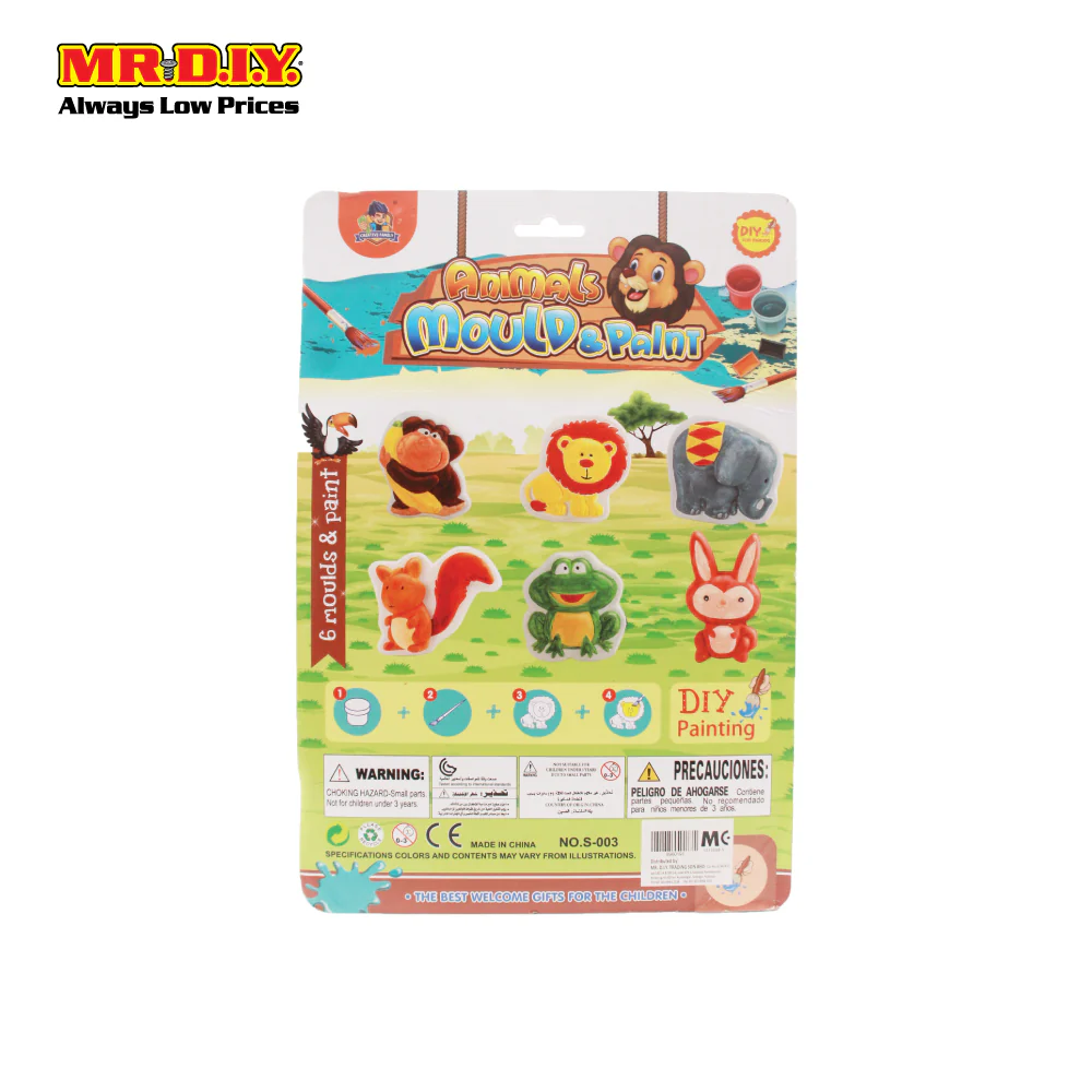 (MR.DIY) Animal Mould & Paint Set - Image 2