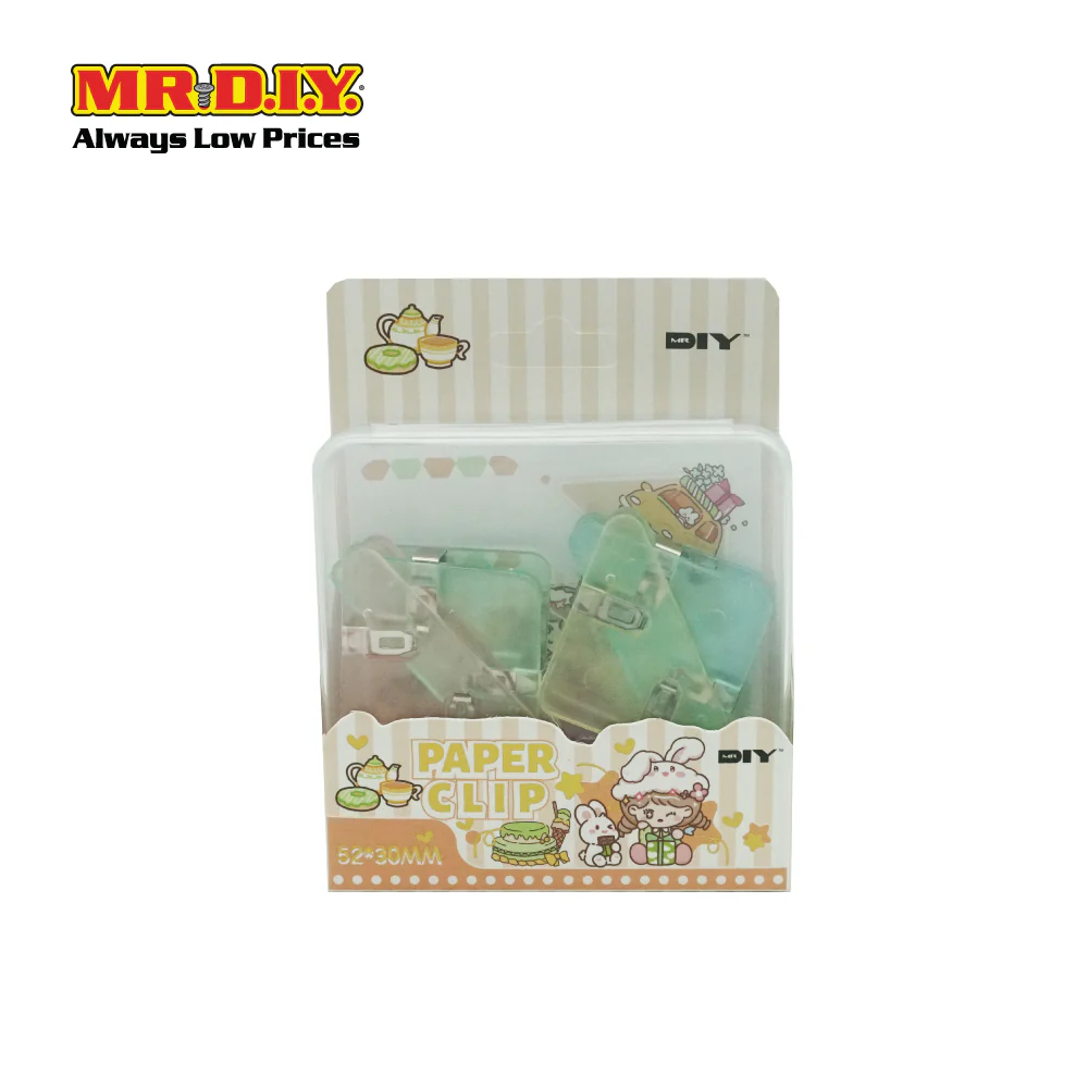 (MR.DIY) Document Paper Clip Colorful Plastic Corner Triangle (5.2 x 3cm) (5pcs) - Image 3