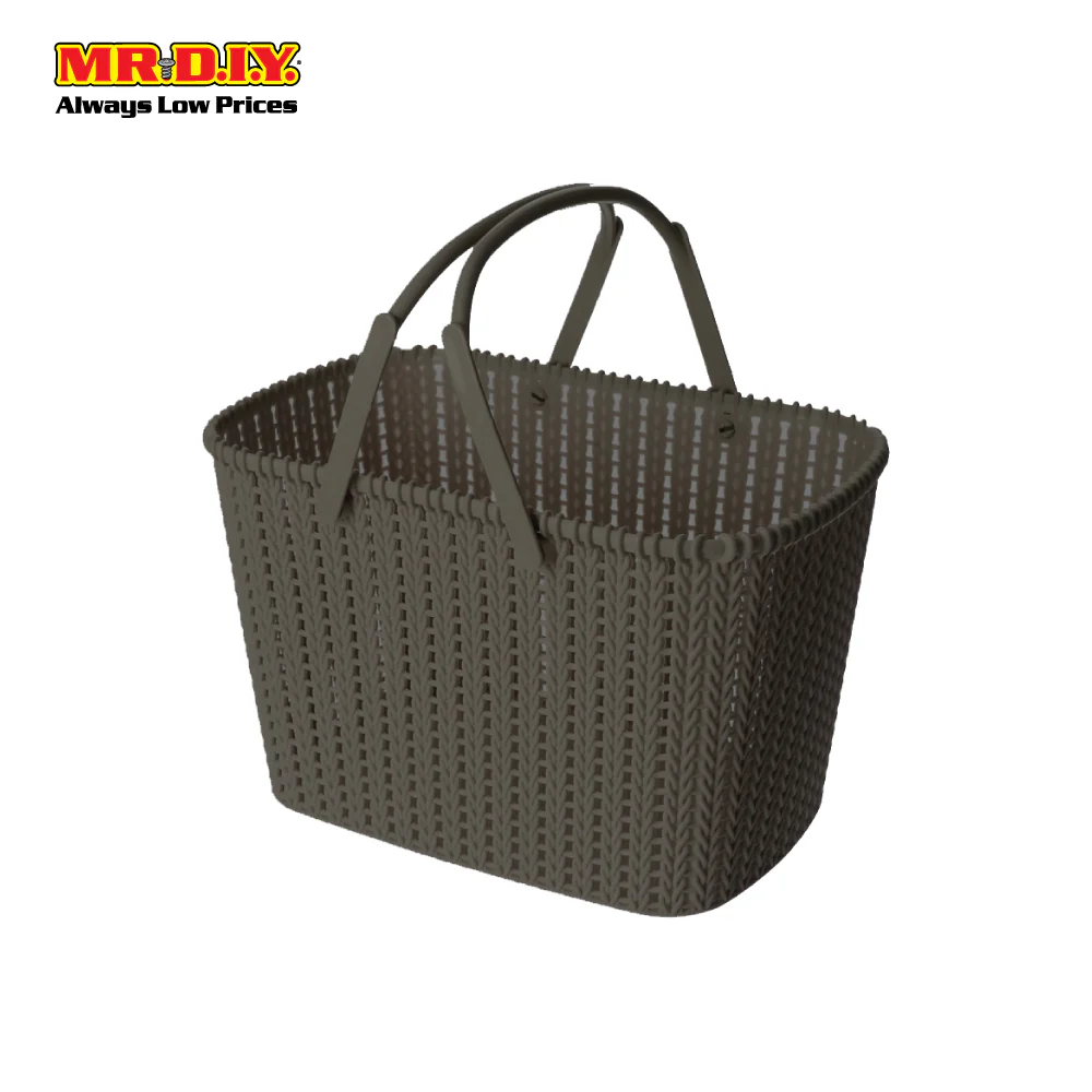 (MR.DIY) Double Handle Rattan Basket (28cm X 16cm) - Image 10