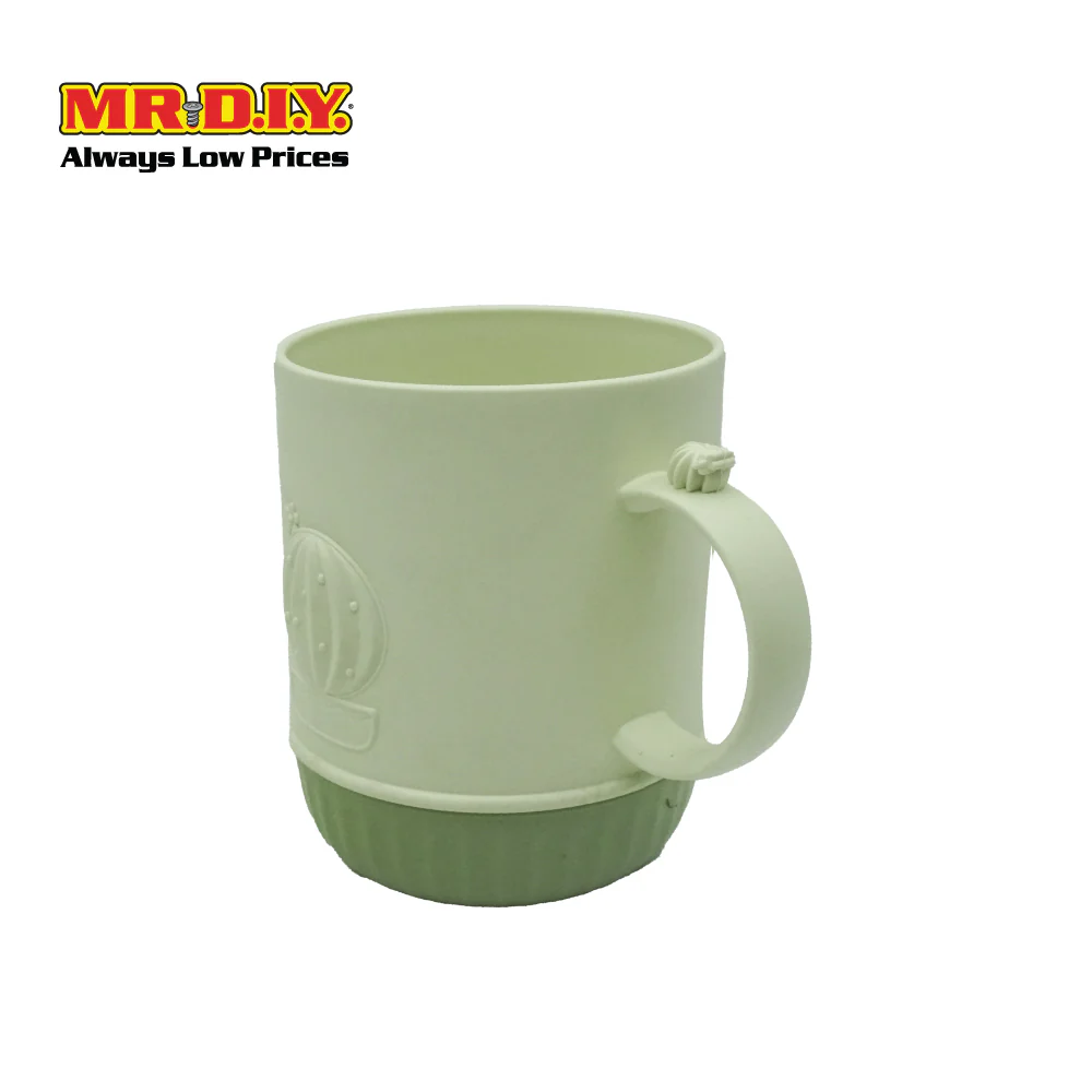 (MR.DIY) Plastic Cactus Drinking Mug (16cm x 9cm x 10cm) - Image 3