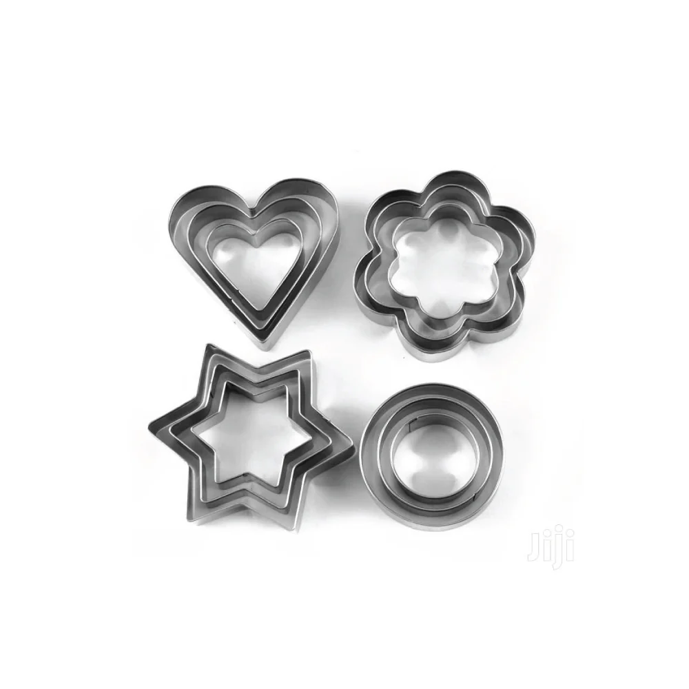 (MR.DIY) DS Stainless Steel Cookie Cutter (12pcs) - Image 3