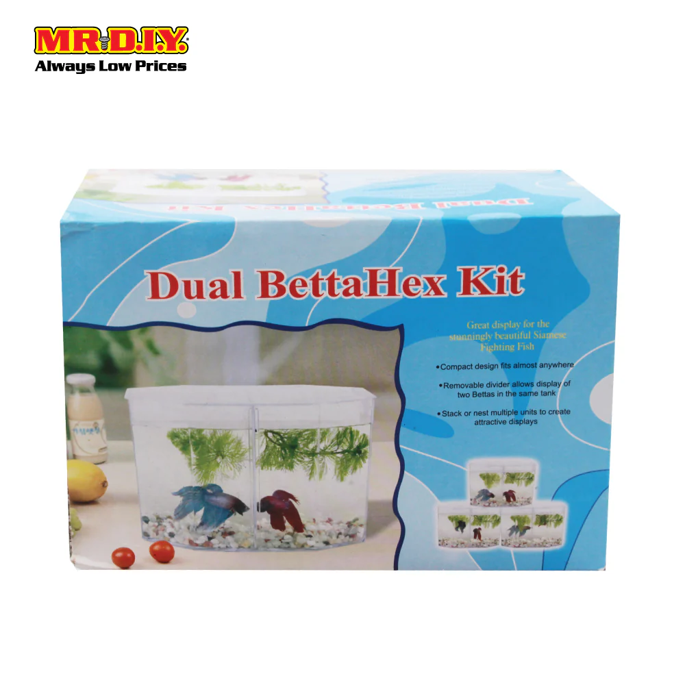 (MR.DIY) Dual BettaHex Kit (20cm x 11cm x 13cm) - Image 2