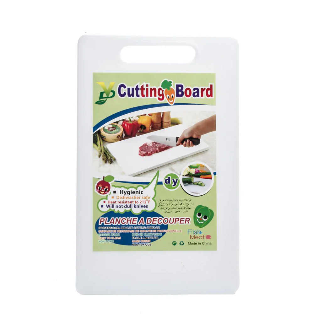 (MR.DIY) DY Plastic Cutting Board White (38cm x 24cm) - Image 4