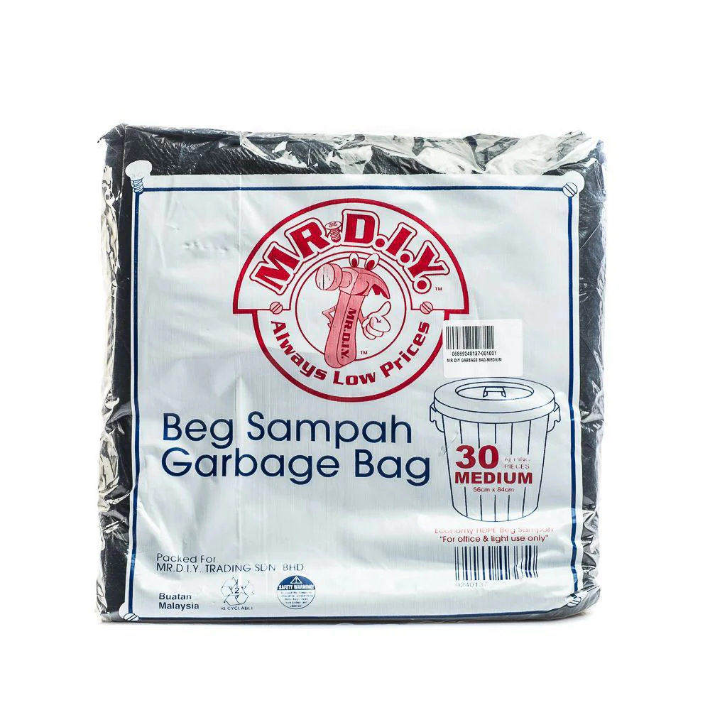 [BEST SELLER] (MR.DIY) Eco-Friendly Garbage Bag M Size (30pcs) - Image 4