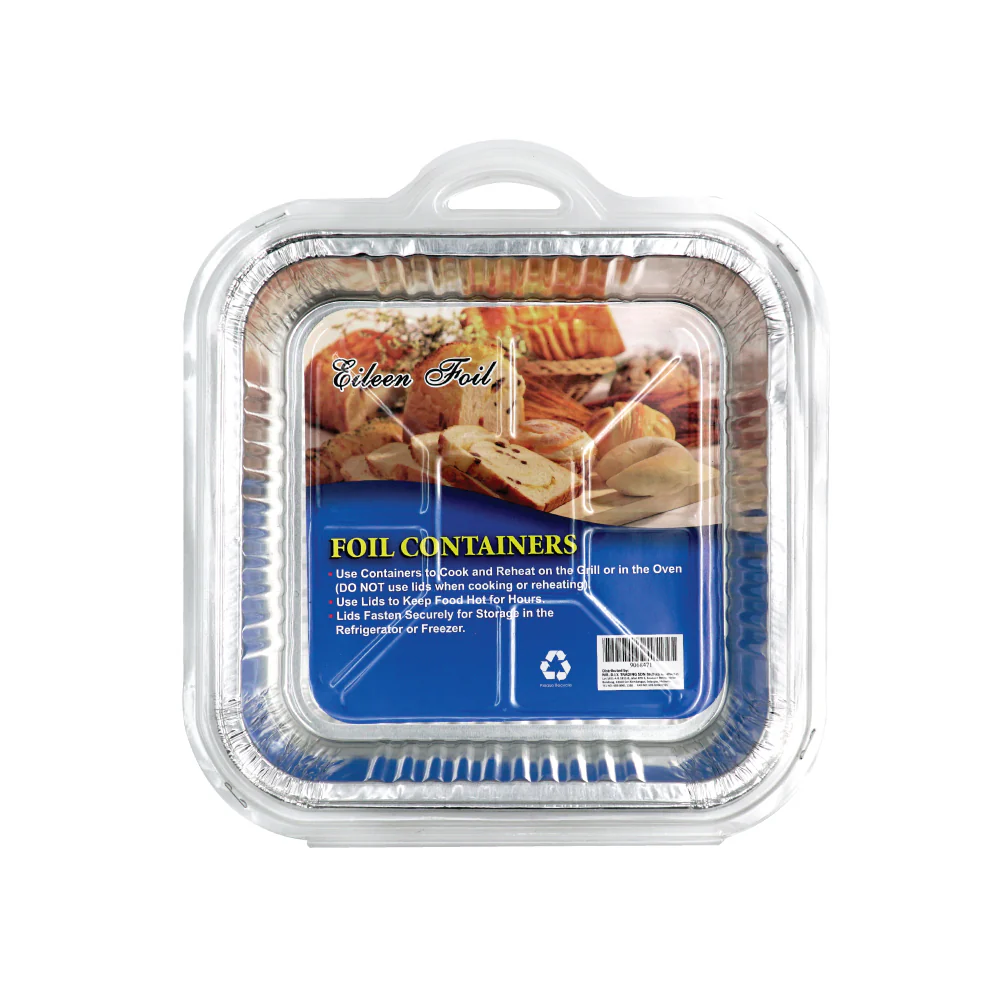 (MR.DIY) EILEEN Square Aluminium Foil Container (5pcs) - Image 5