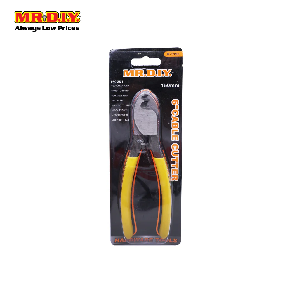 (MR.DIY) Electric Wire Cable Cutter Plier (6") - Image 3