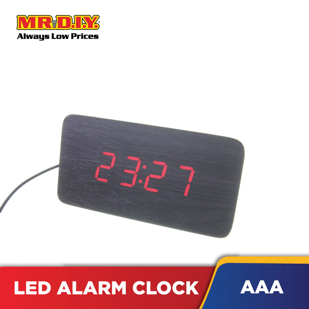 (MR.DIY) Digital Electronic Alarm Clock 1295 - Image 5