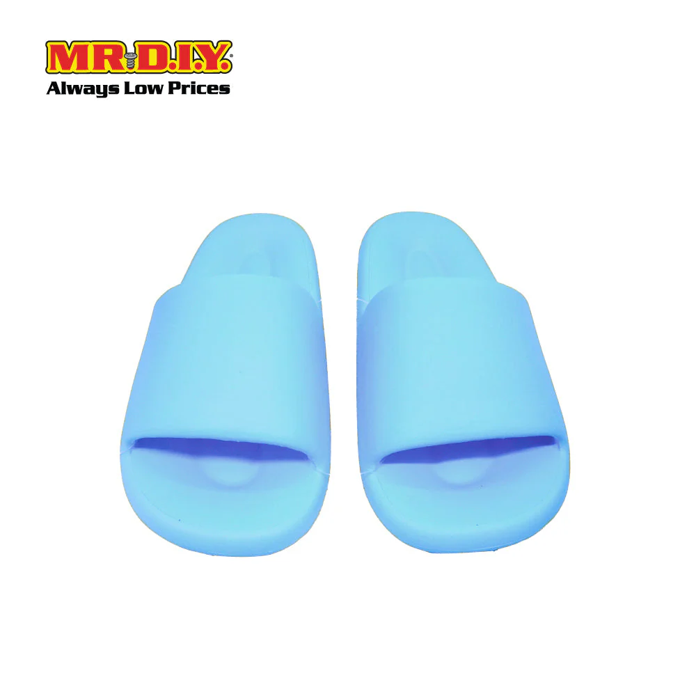 (MR.DIY) EVA Unisex Slide Sandals Slippers - Light Blue - Color Series - Image 4
