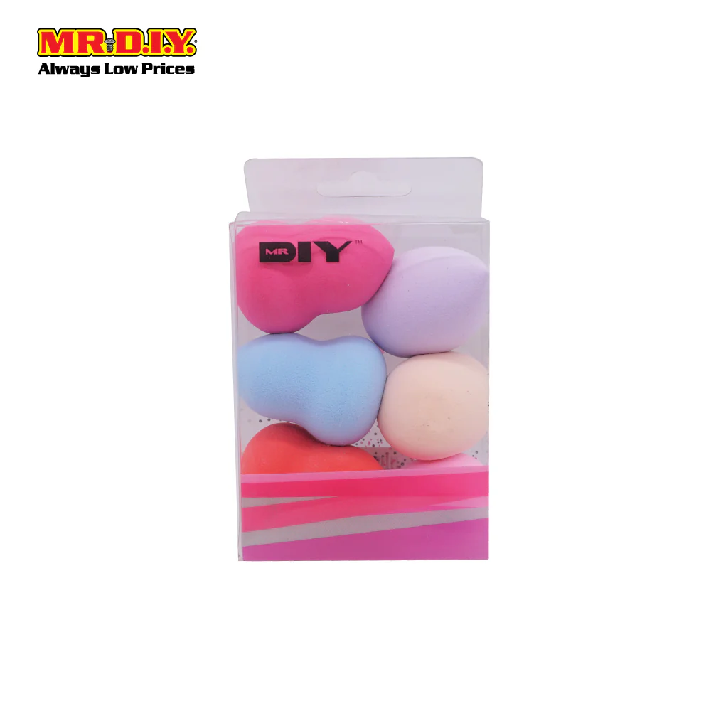 (MR.DIY) Fashion Makeup Beauty Sponge 6 pcs - Image 4