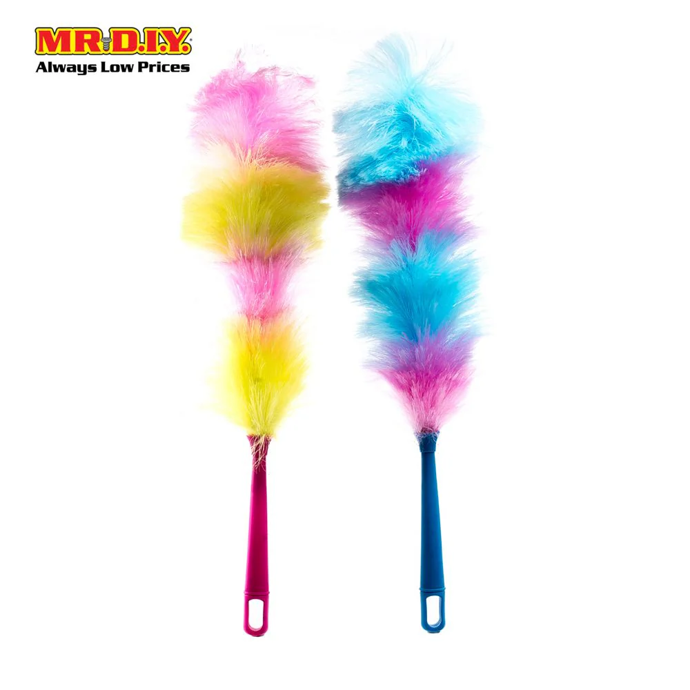 (MR.DIY) Soft Colourful Feather Duster - Image 3