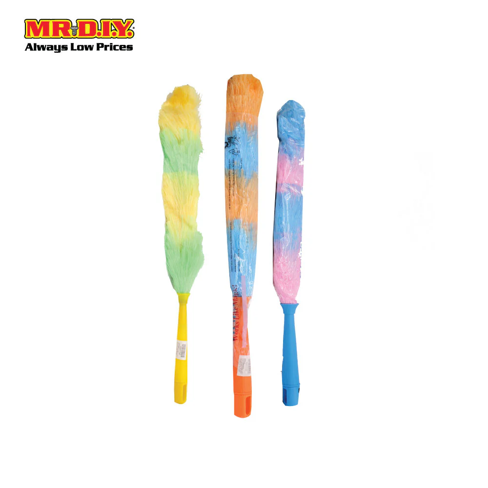 (MR.DIY) Soft Colourful Feather Duster - Image 5